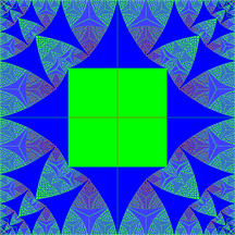 Identity element of the sandpile group of the 521x521 square grid