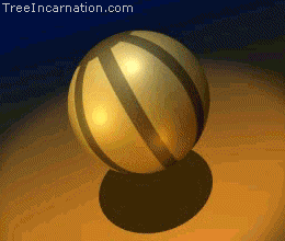Gif of sphere inverting