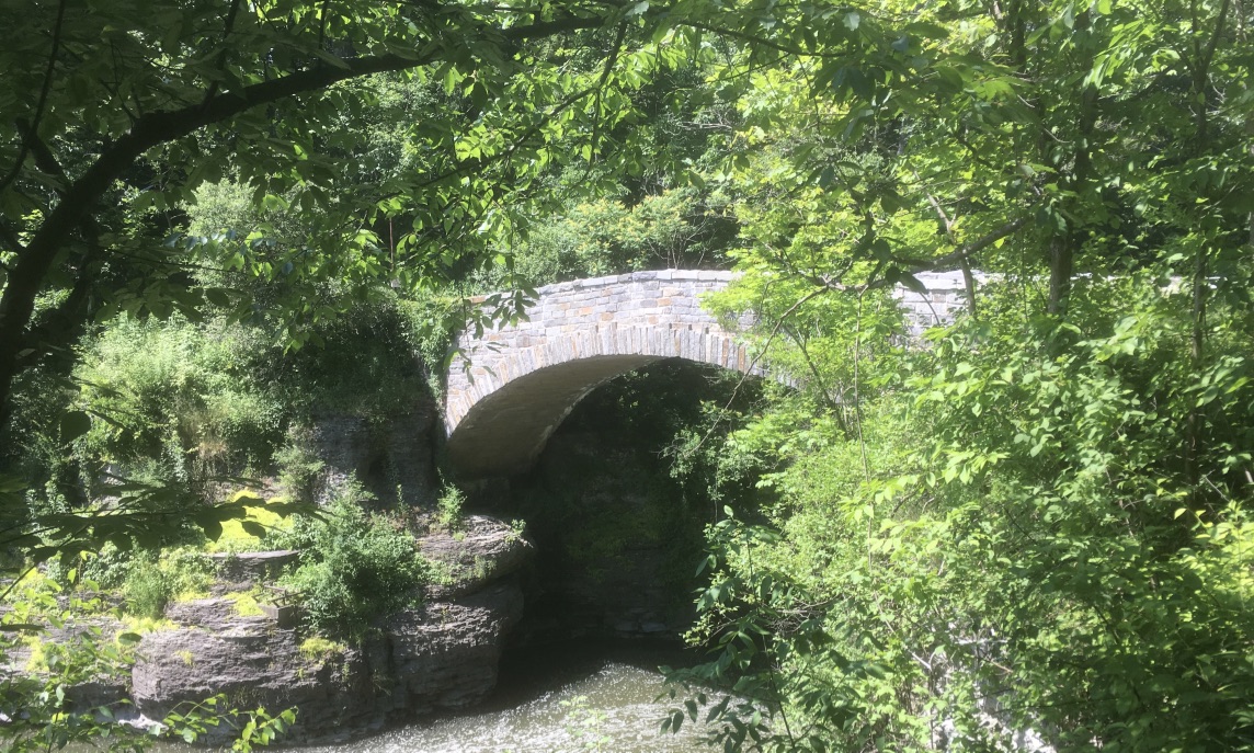the bridge at Beebe lake