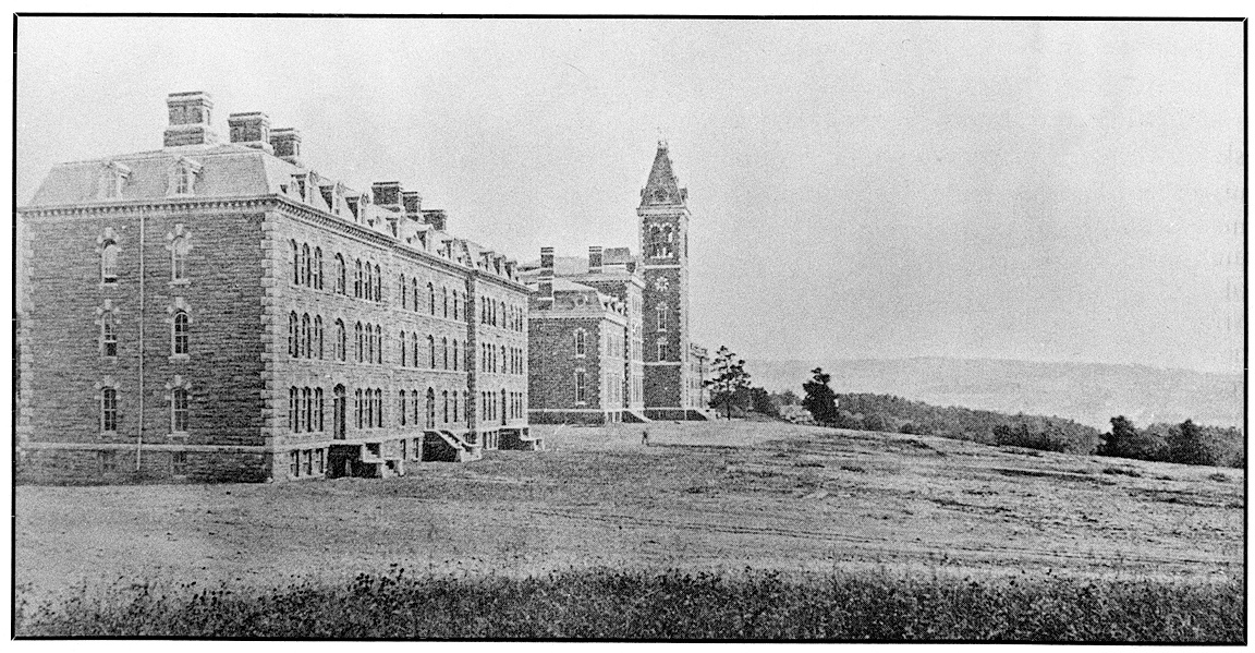 White Hall looking down the valley, around 1870