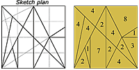 ostomachion sketch plan