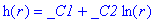 h(r) = _C1+_C2*ln(r)