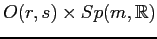 $ O(r,s)\times Sp(m,\mathbb{R})$