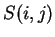 $S(i,j)$