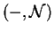 $ (- , {\mathcal N})$