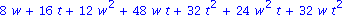 8*w+16*t+12*w^2+48*w*t+32*t^2+24*w^2*t+32*w*t^2