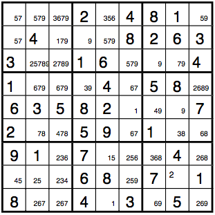 Solving Sudoku