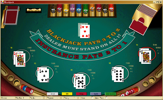 how to deal blackjack casino