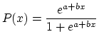 logistic curve equation